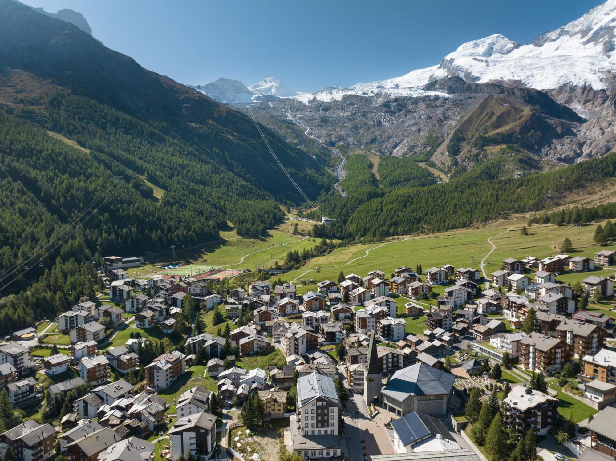 Walliserhof Grand-Hotel & Spa Relais & Chateaux サース フェー エクステリア 写真